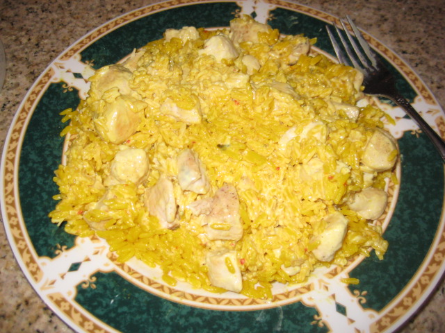 Chicken Kitchen with Mustard Curry Sauce