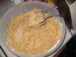 cream cheese and peanut butter